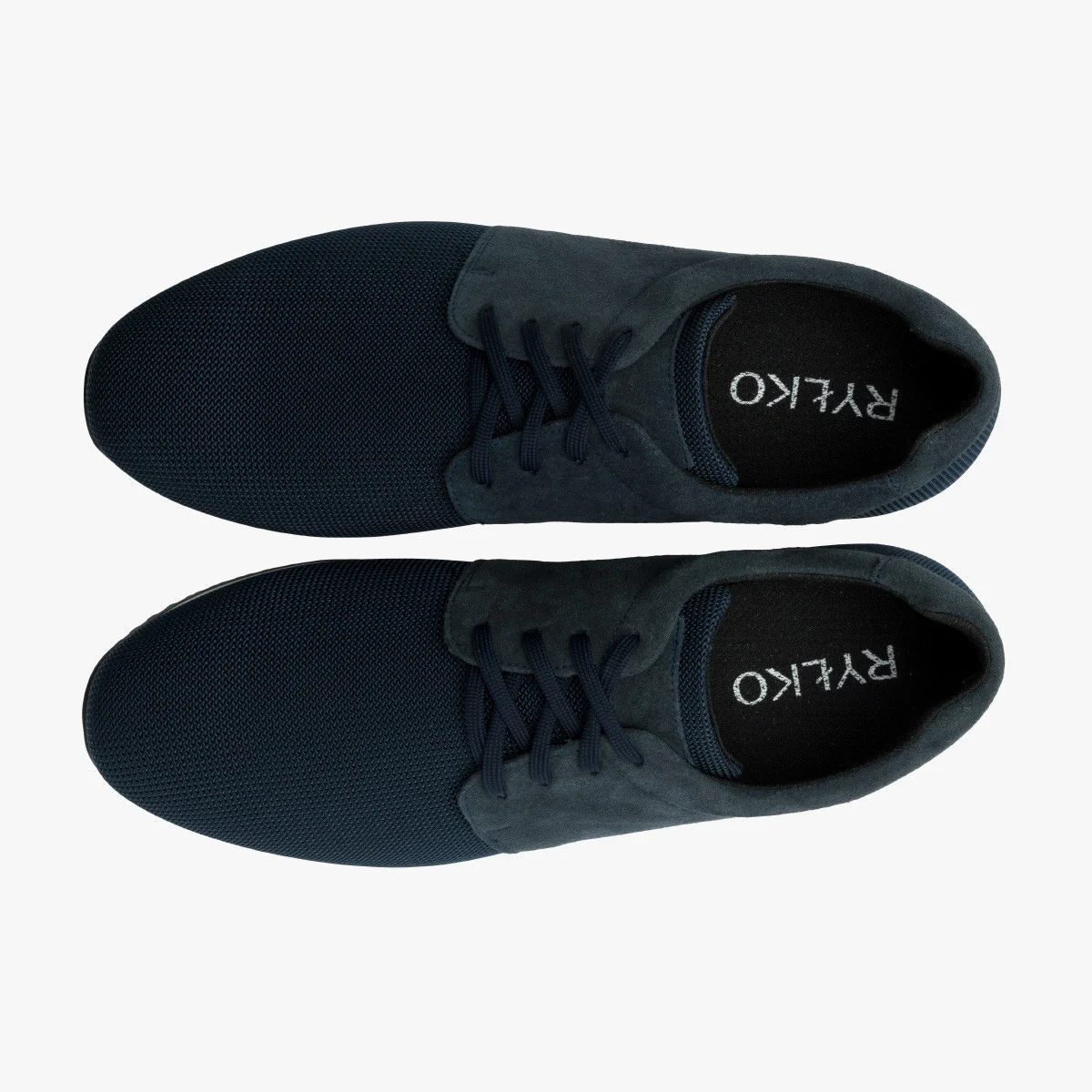 Granatowe sportowe półbuty męskie