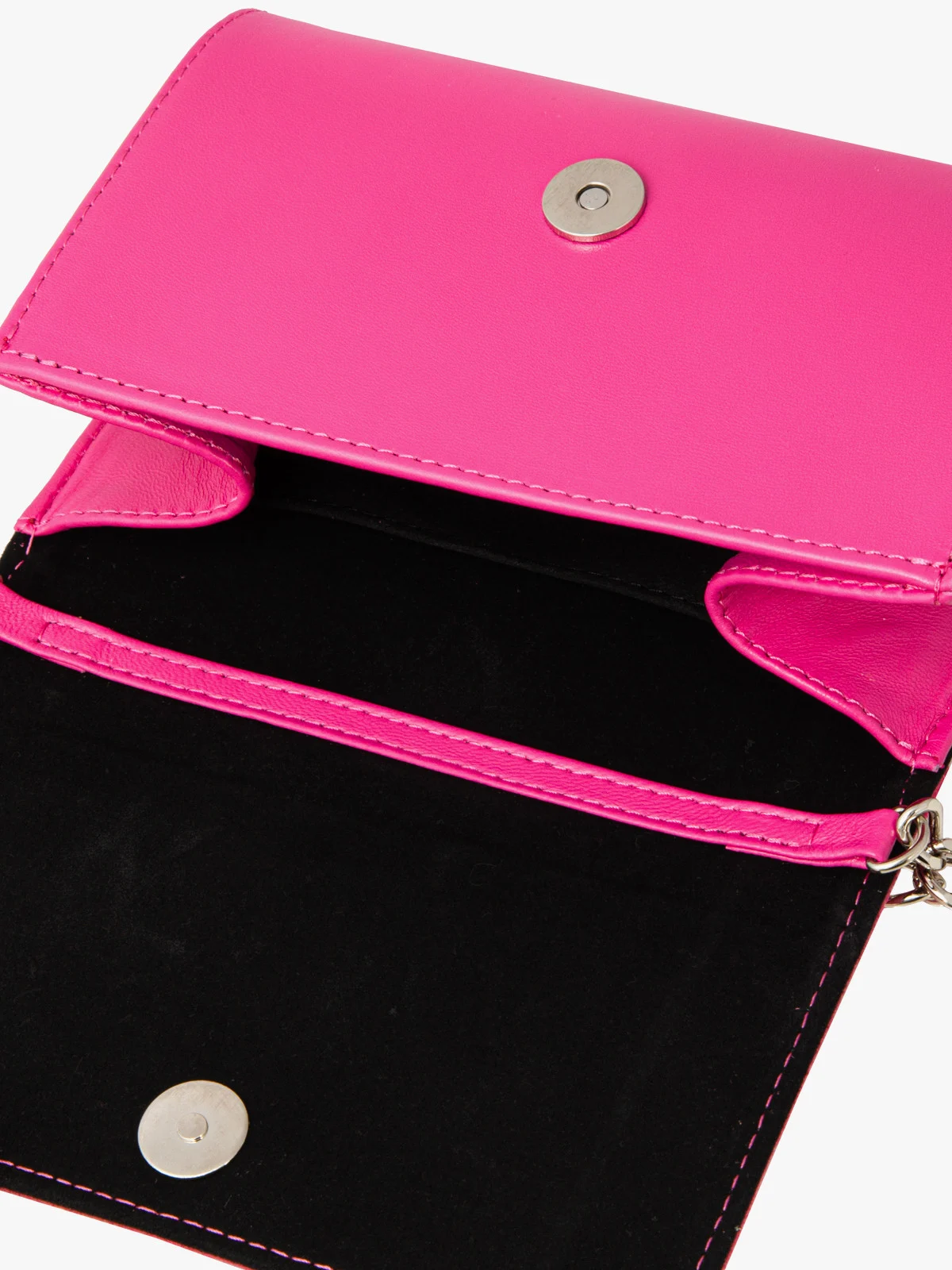Mała torebka damska w kolorze fuksji