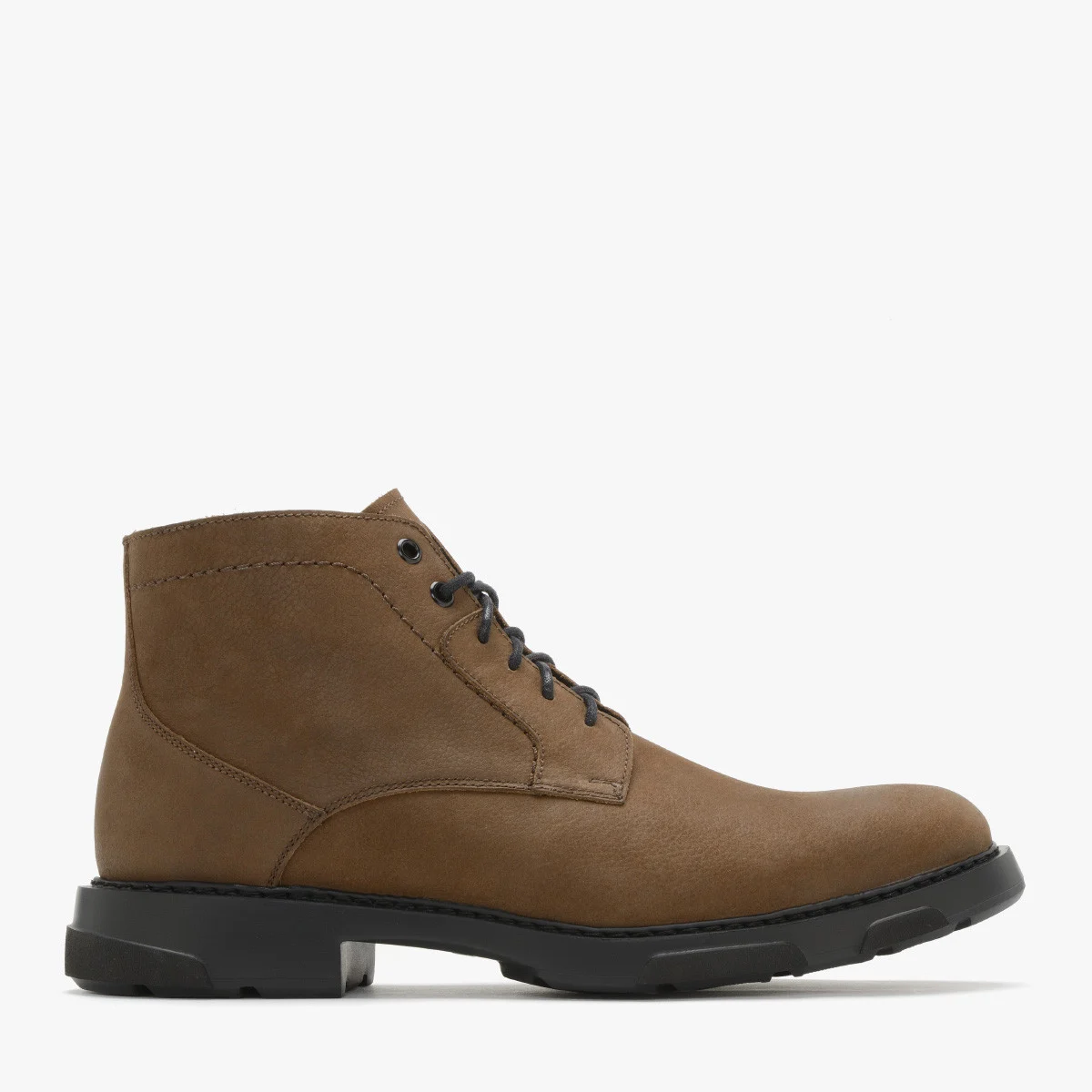 Brązowe casualowe trzewiki