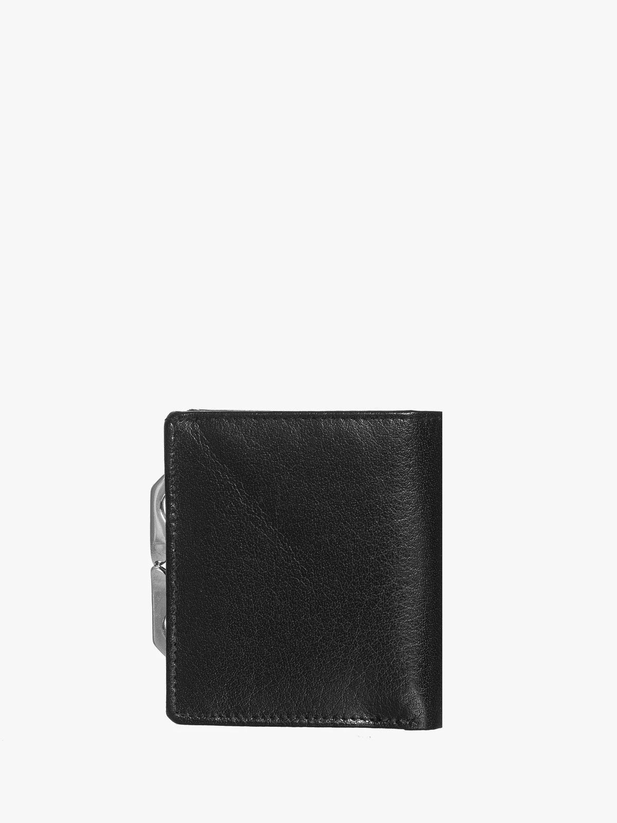 Czarny portfel damski