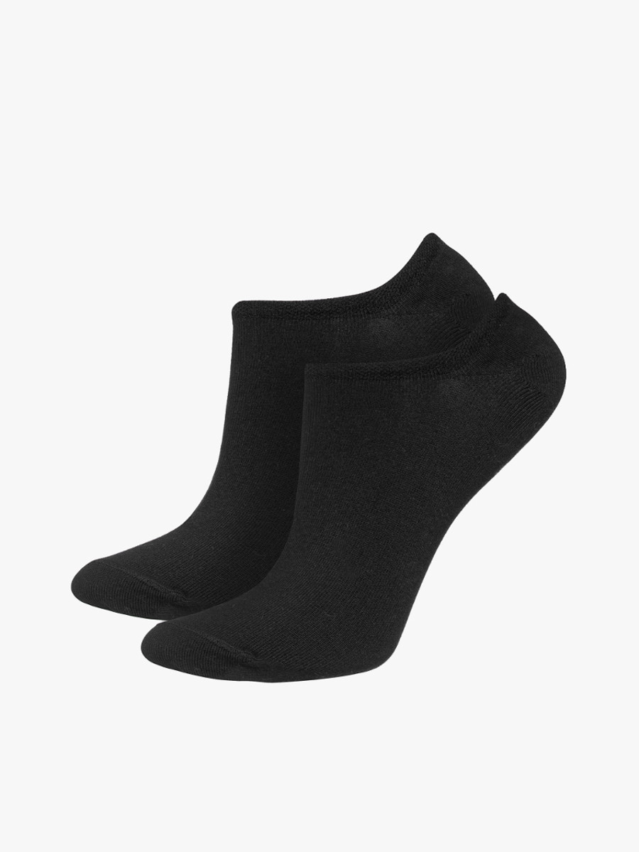 Czarne stopki bawełniane