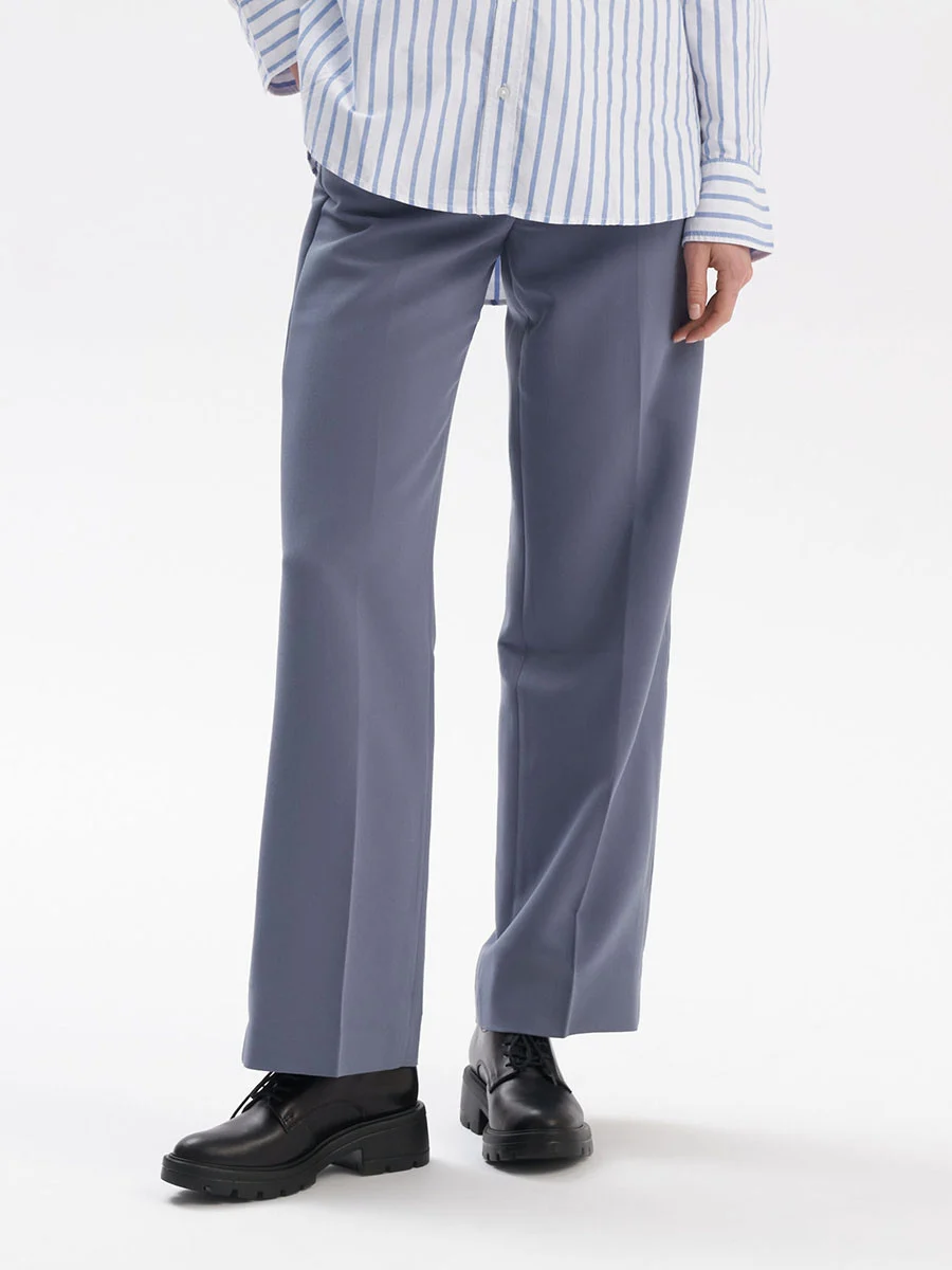 Czarne półbuty damskie na masywnym spodzie