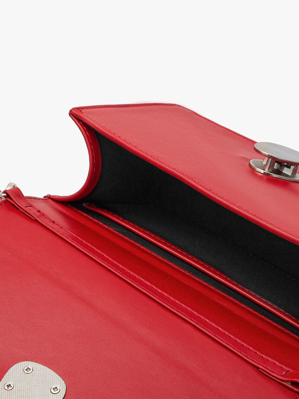 Elegancka, czerwona torebka