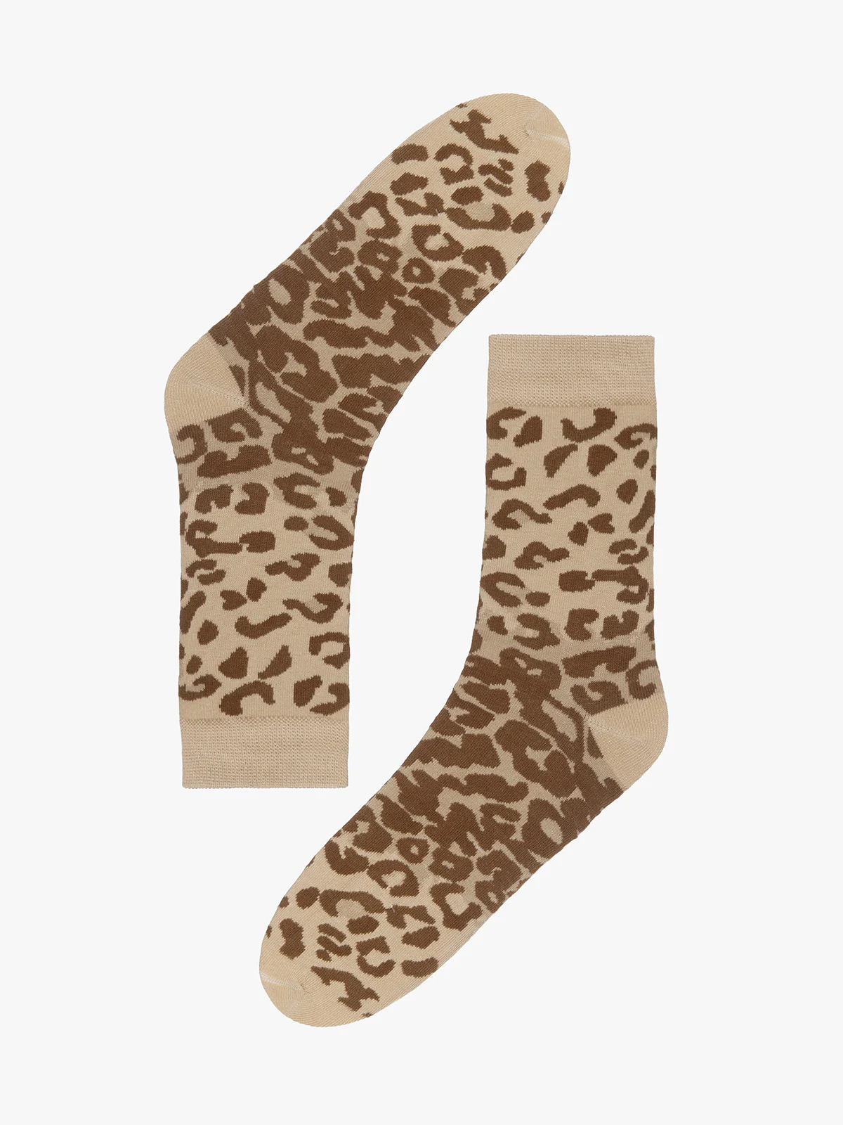 Skarpety damskie w panterkę