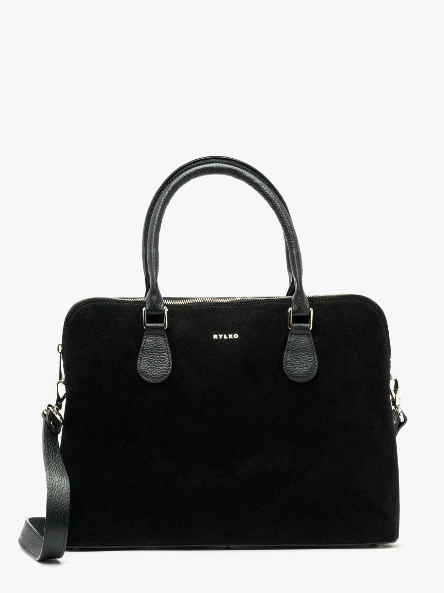 Czarna torba na laptopa lub tablet