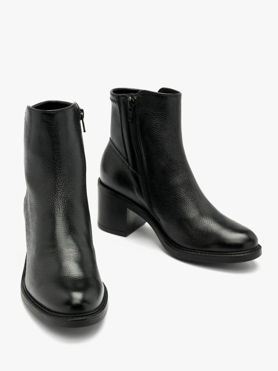 Czarne botki damskie