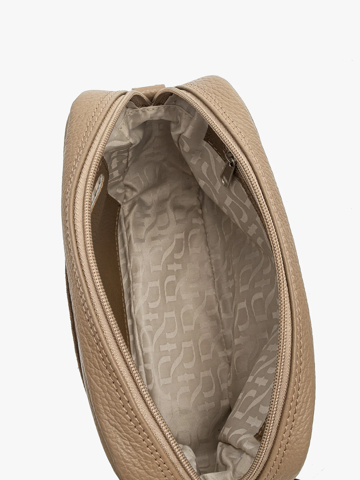 Brązowa torebka z ozdobnym frędzlem