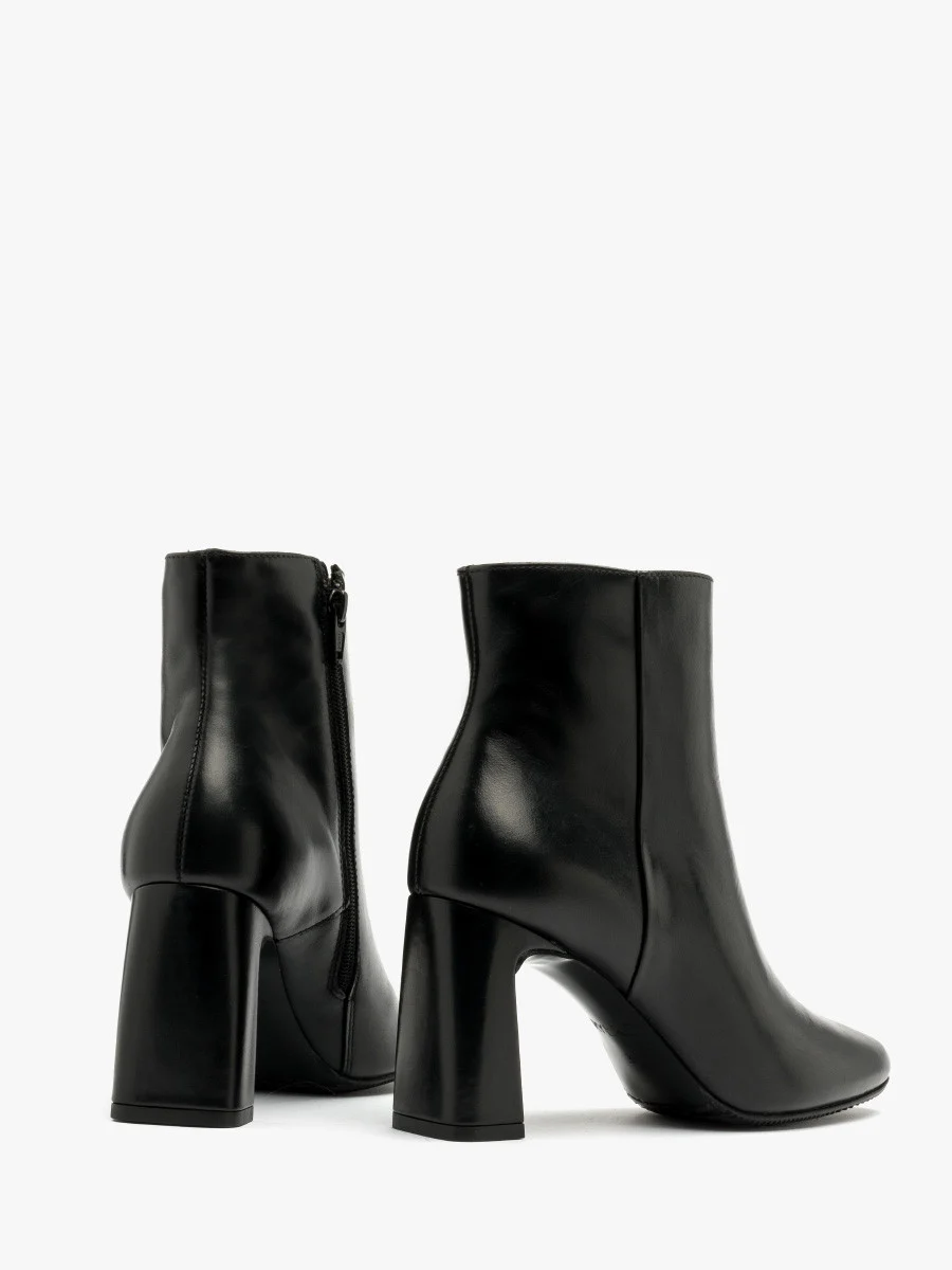 Czarne botki damskie