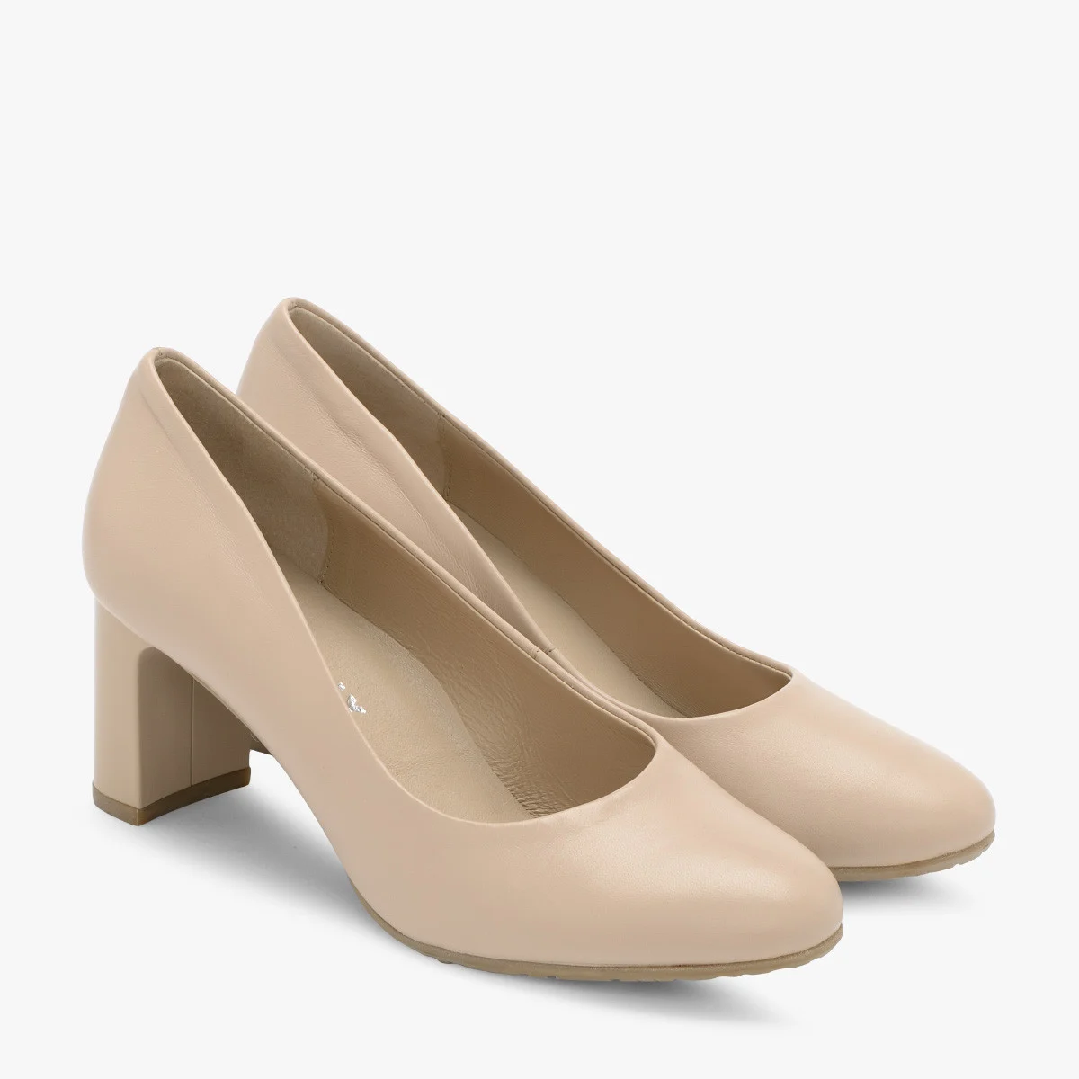 BEŻOWE CZÓŁENKA NA SŁUPKU