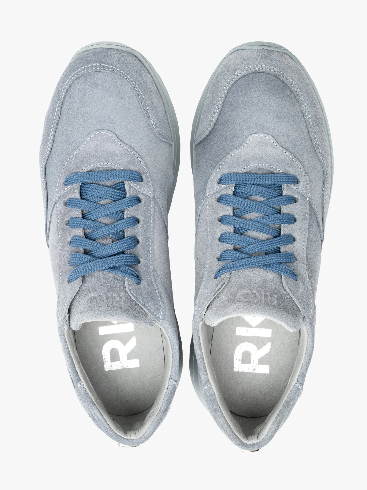 Niebieskie sportowe półbuty