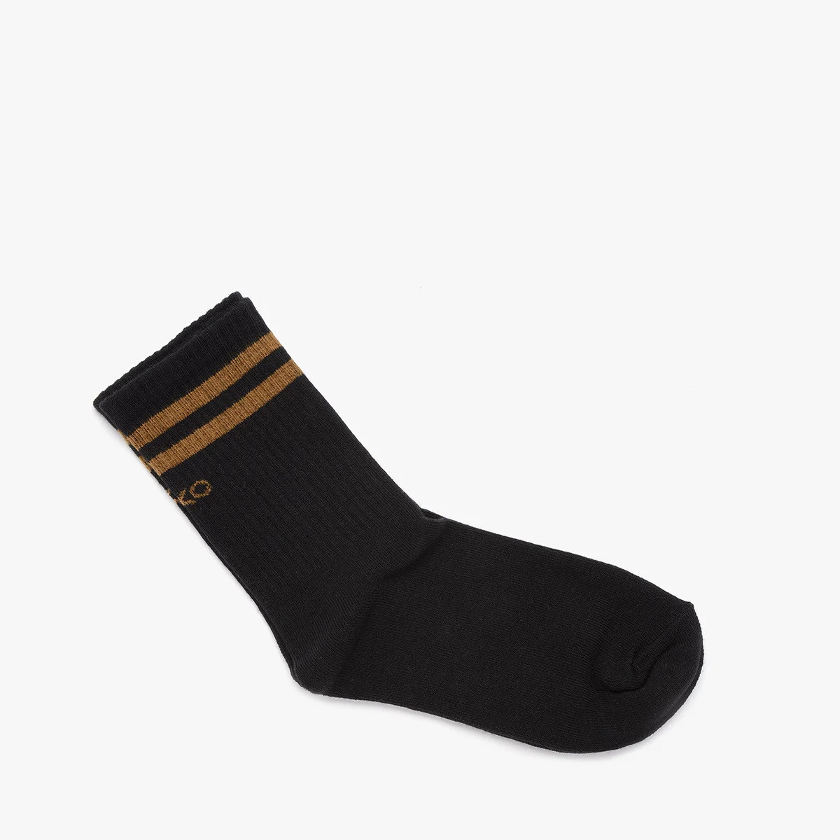 Skarpetki damskie z paskami nad kostką