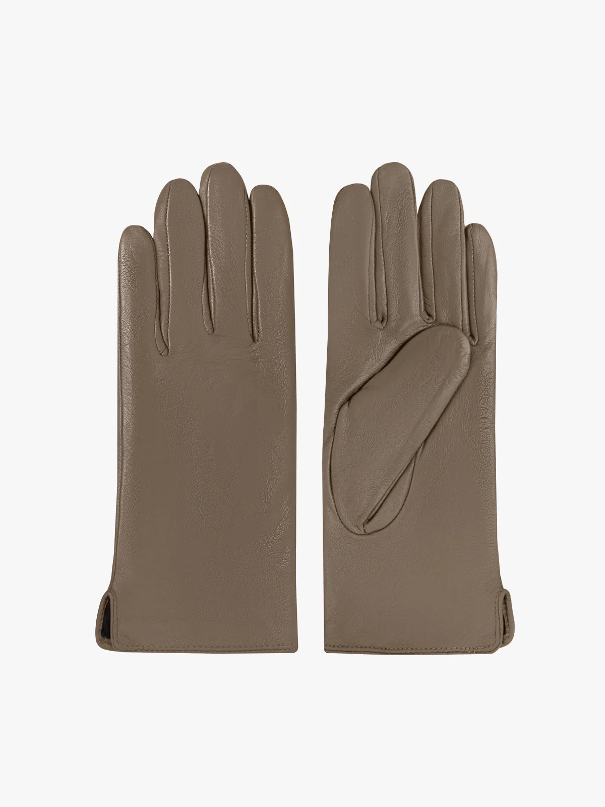 Klasyczne, skórzane rękawiczki damskie