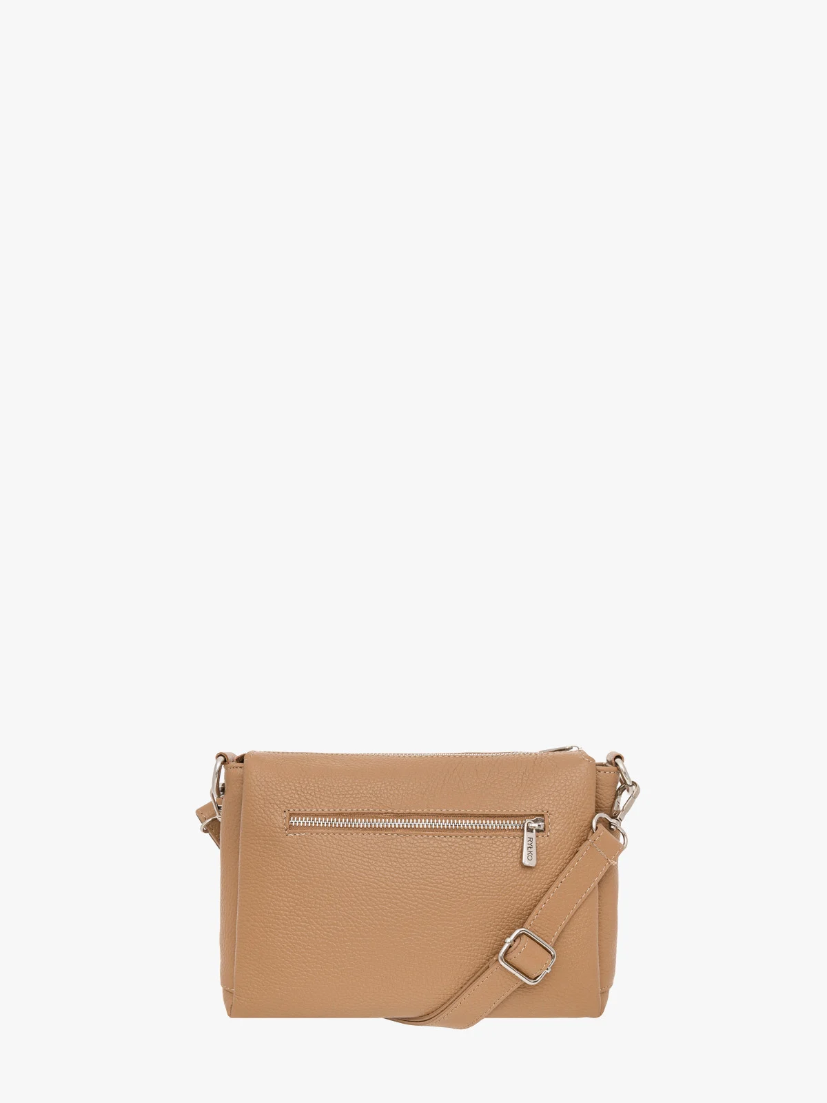 Beżowa torebka z regulowanym paskiem