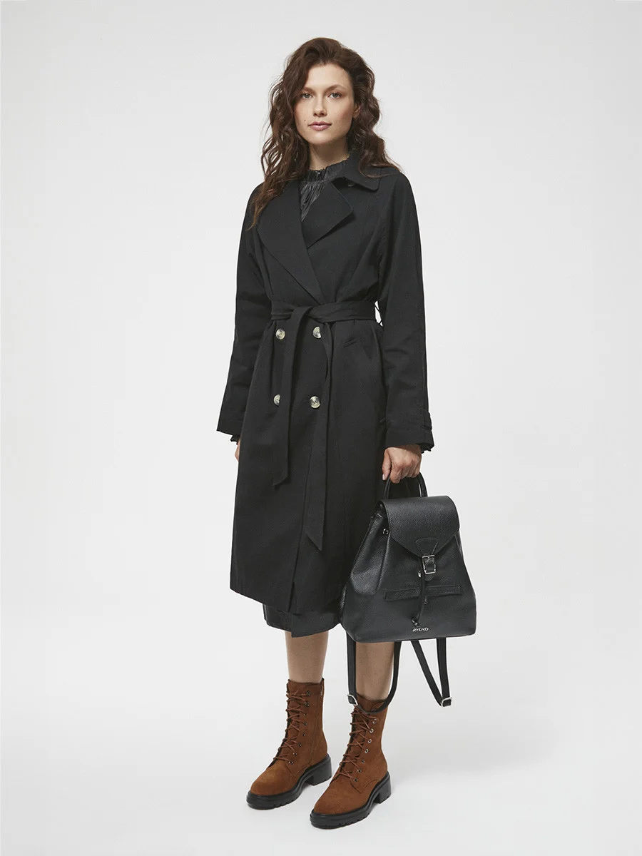 Rude trzewiki damskie na lekkiej podeszwie