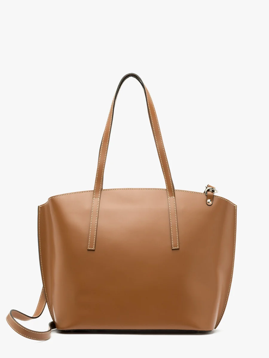 Brązowa pojemna torebka