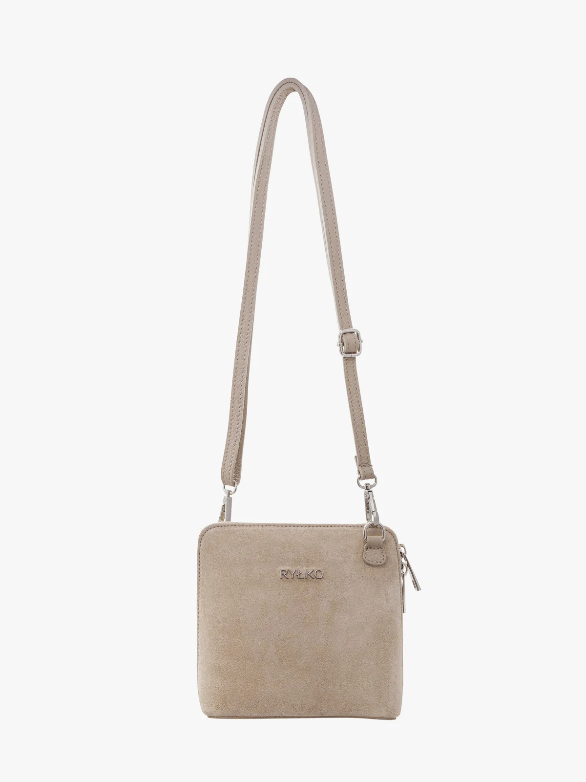 Mała beżowa torebka na ramię