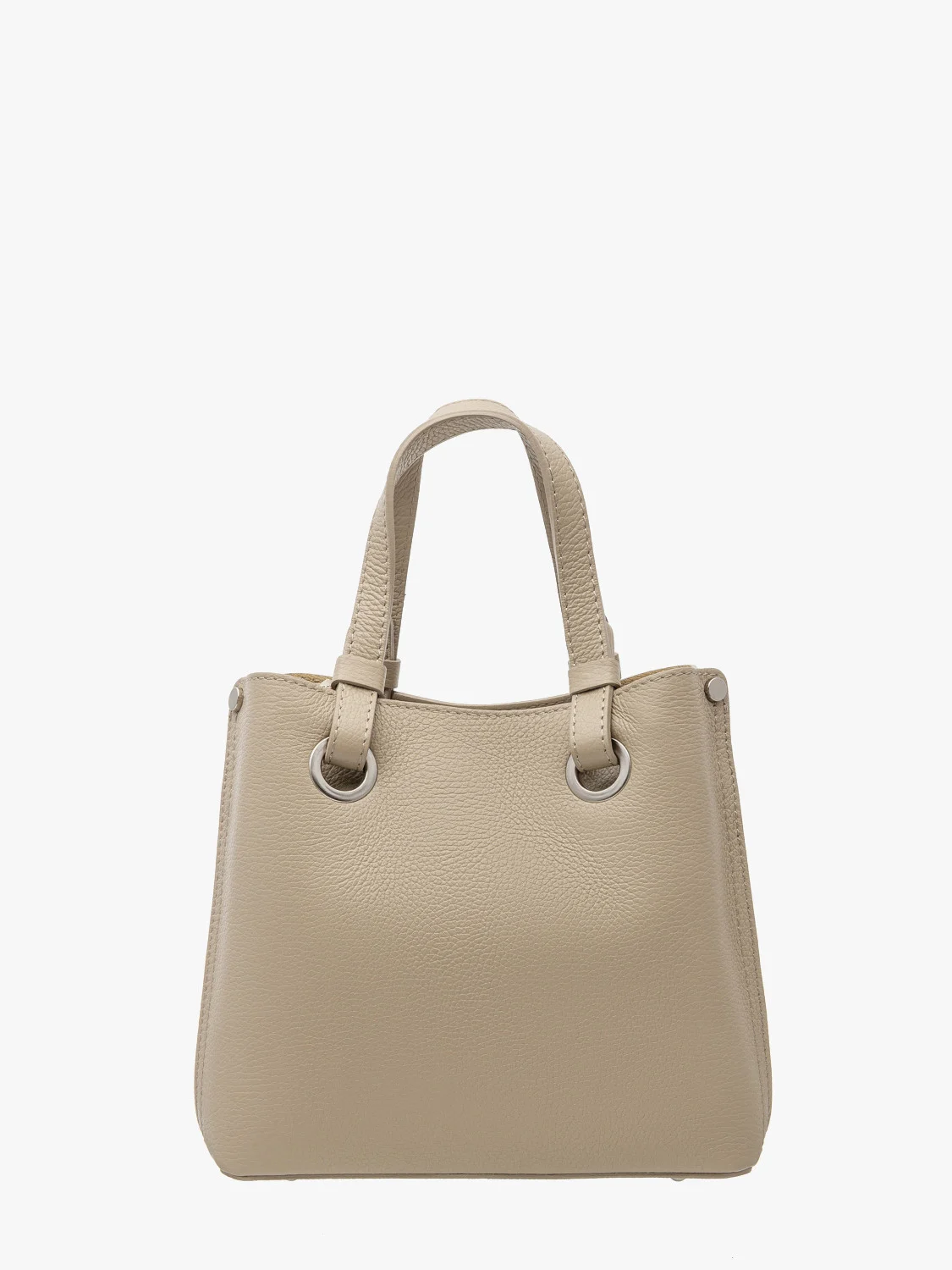 Ciemnobeżowa torebka damska