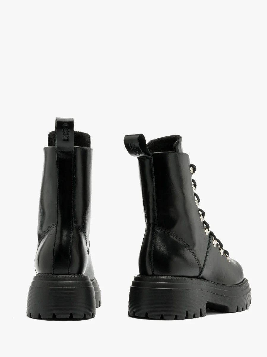 Czarne trzewiki workery