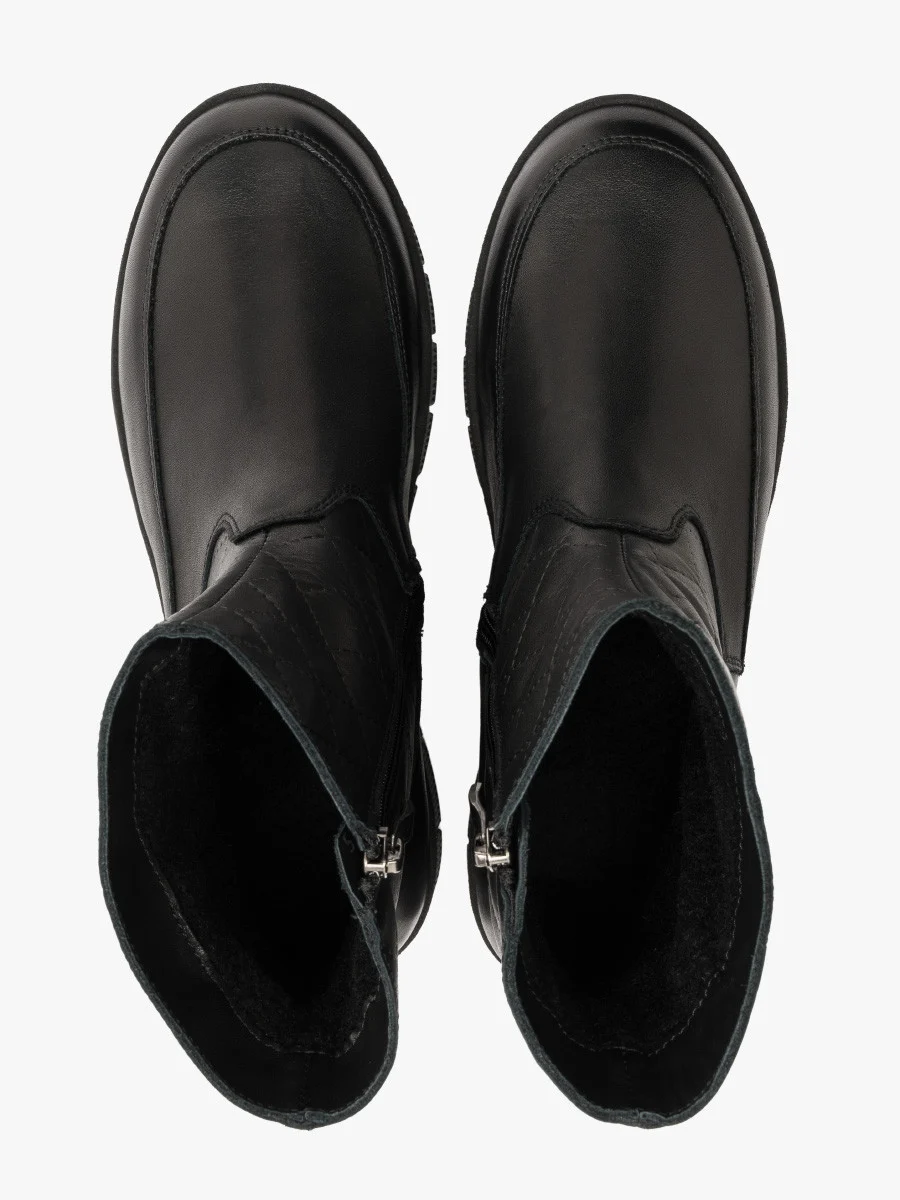 Czarne botki damskie