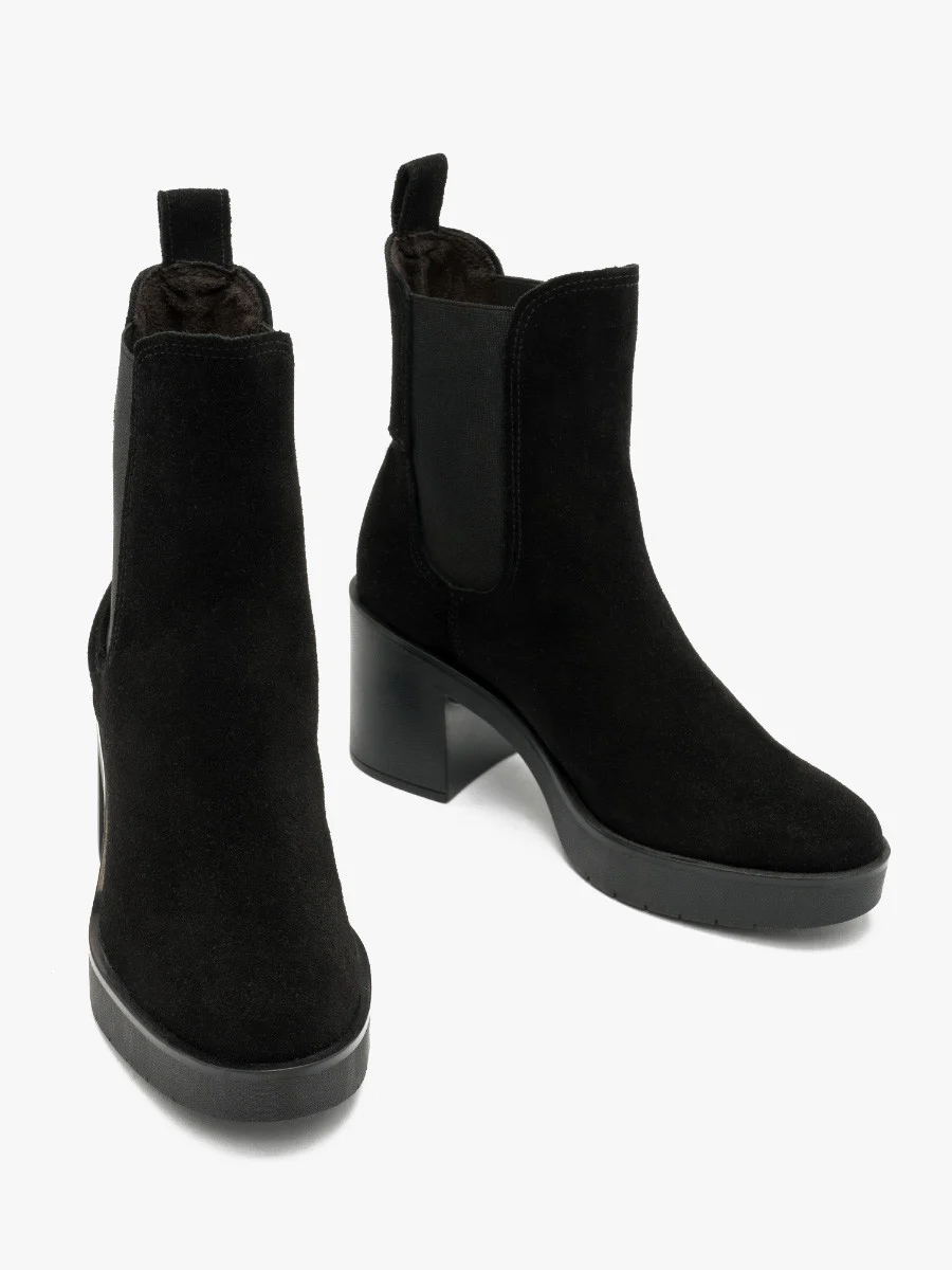 Czarne sztyblety damskie