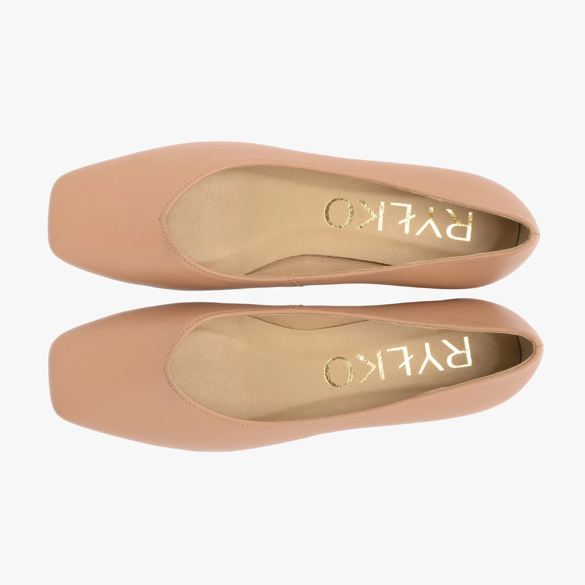 Niskie czółenko w kolorze brudny róż