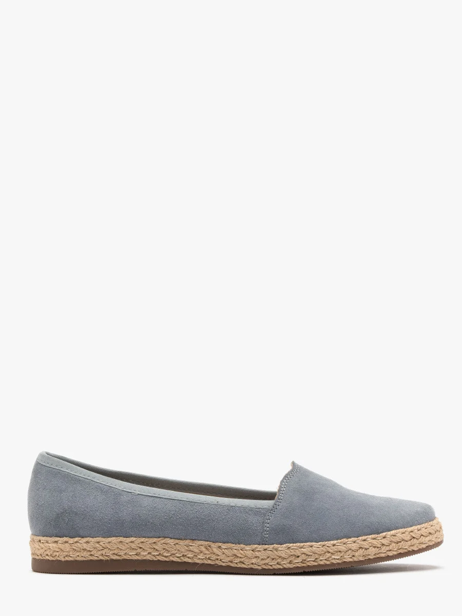 Niebieskie espadryle