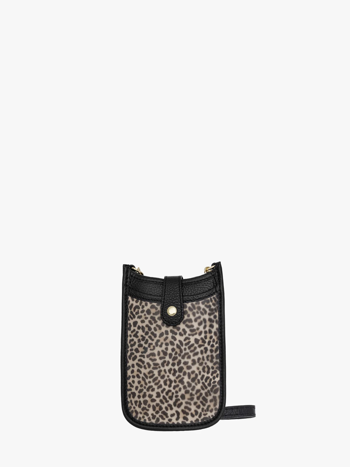 Mała torebka listonoszka z motywem panterki