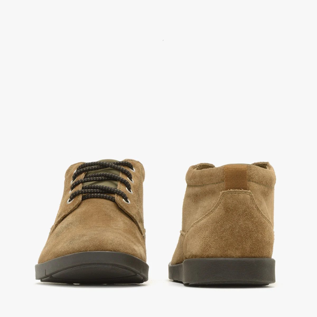 Welurowe trzewiki męskie