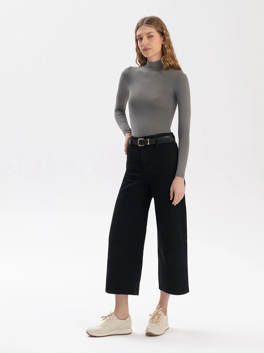 Kremowe sportowe półbuty na dwukolorowym spodzie