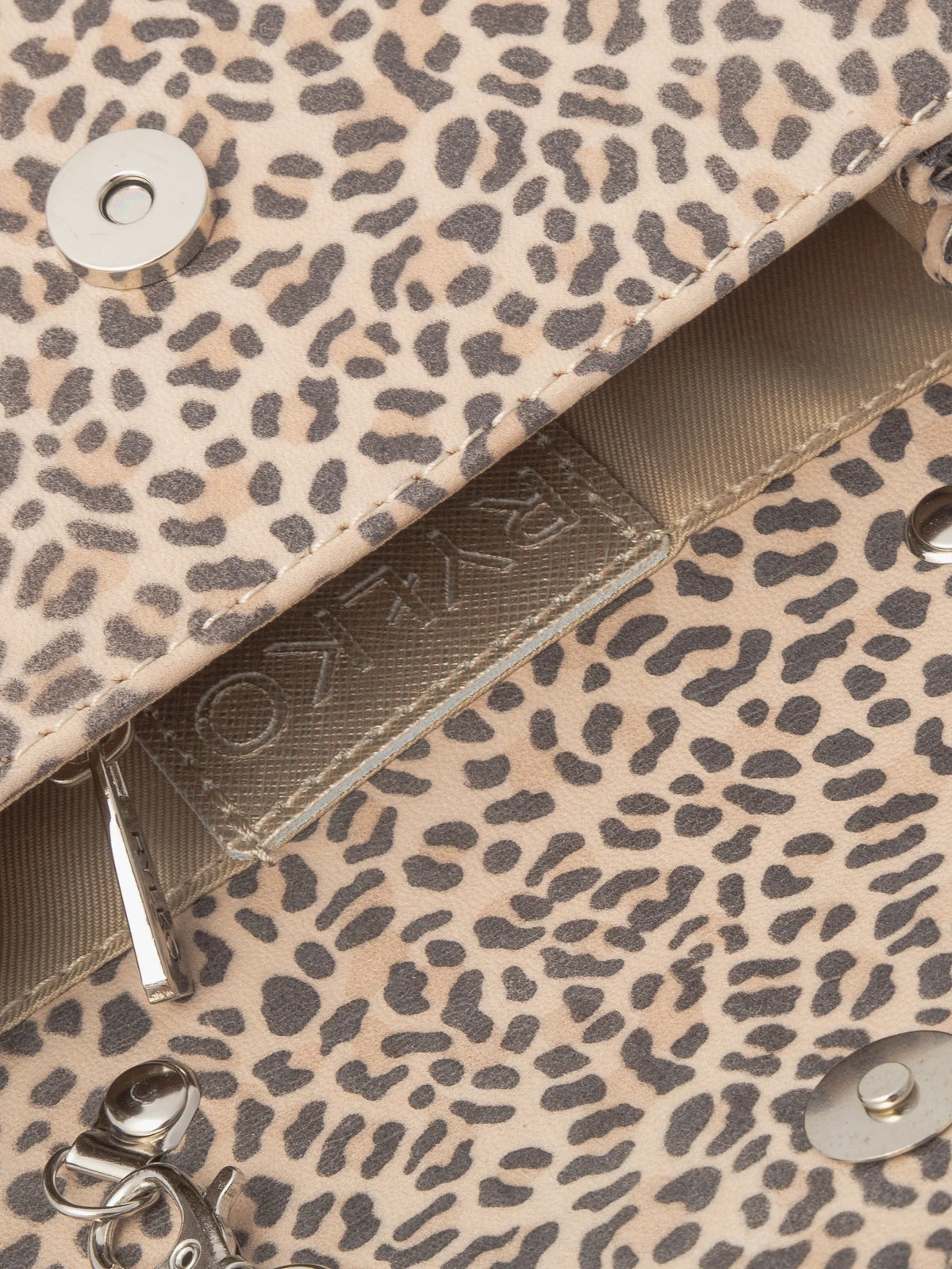 Mała kopertówka w panterkę