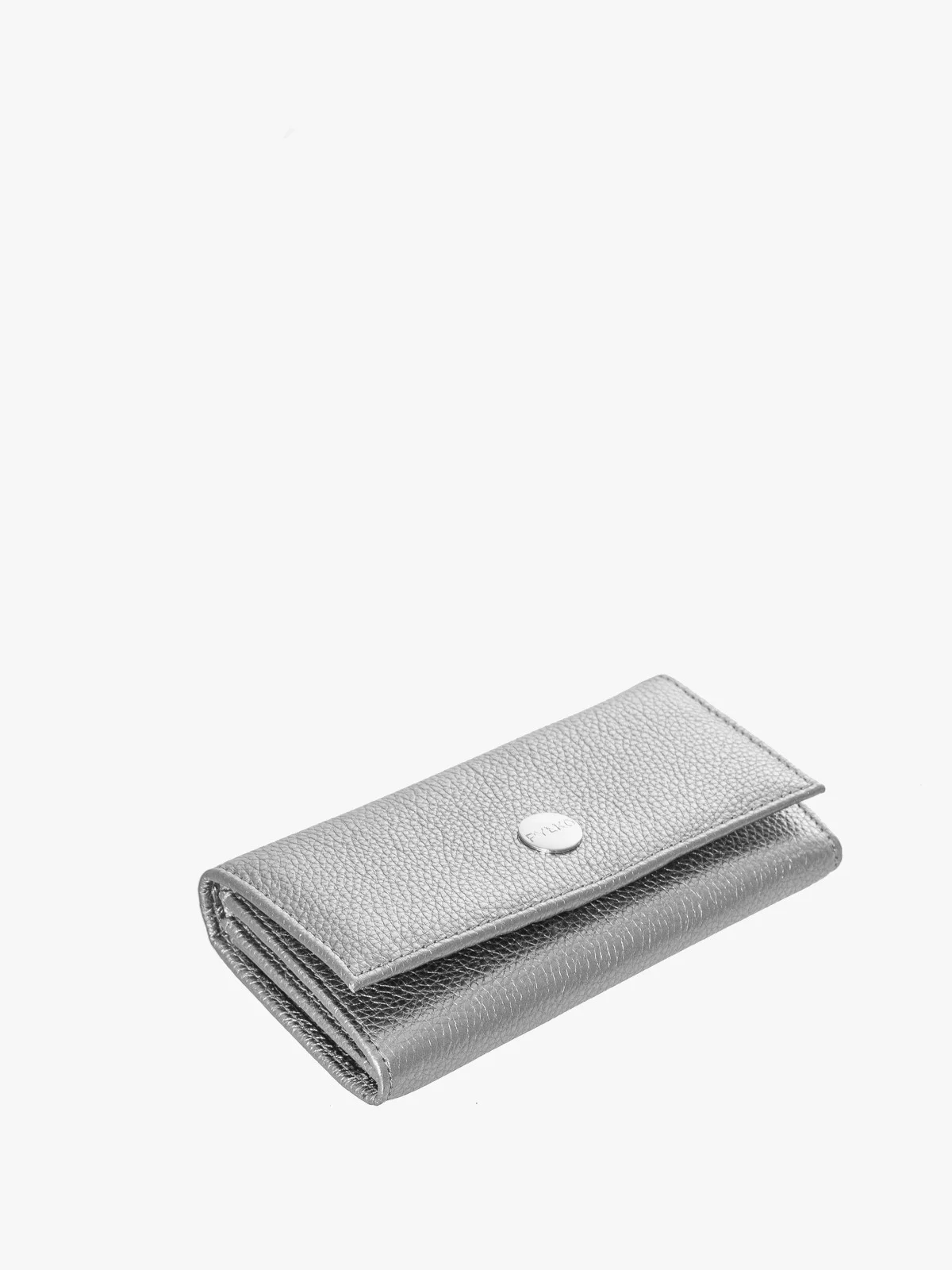 Srebrny portfel damski