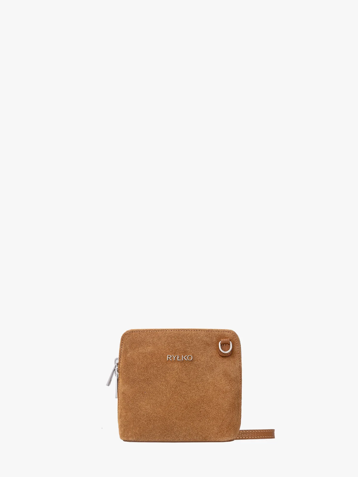 Mała ruda torebka na ramię