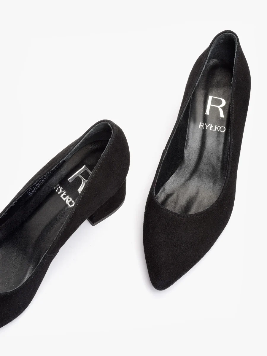 Czółenka na klocku