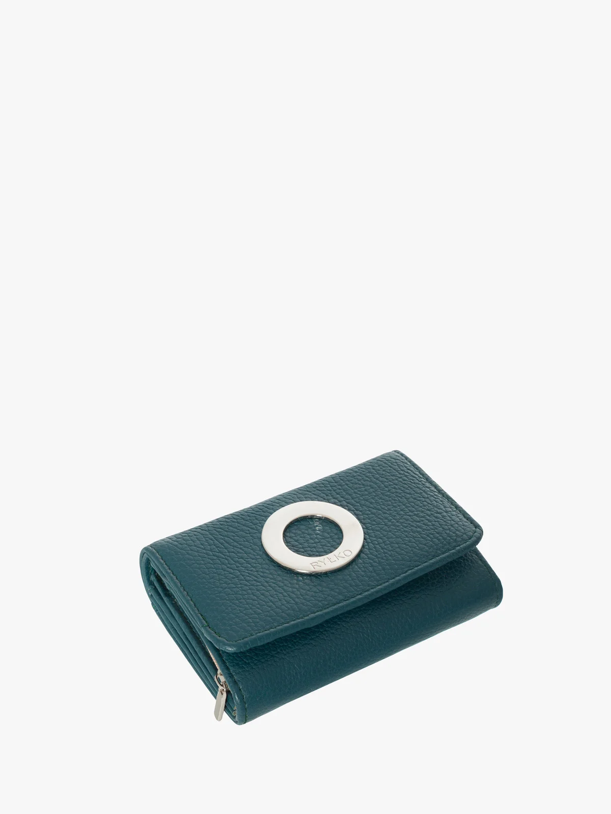 Turkusowy portfel damski