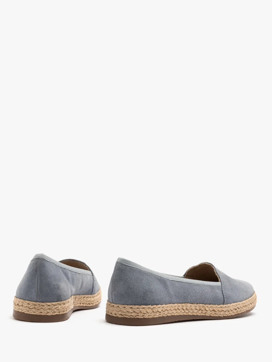 Niebieskie espadryle