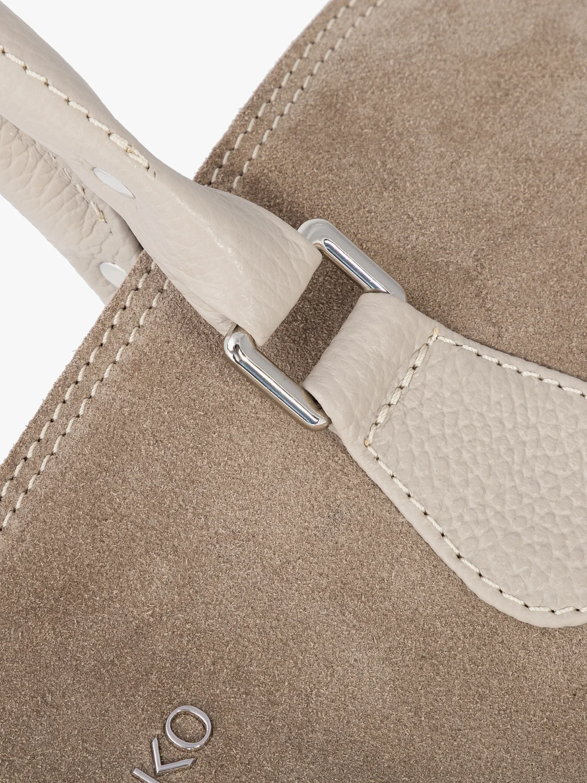 Beżowa torebka na laptopa lub tablet