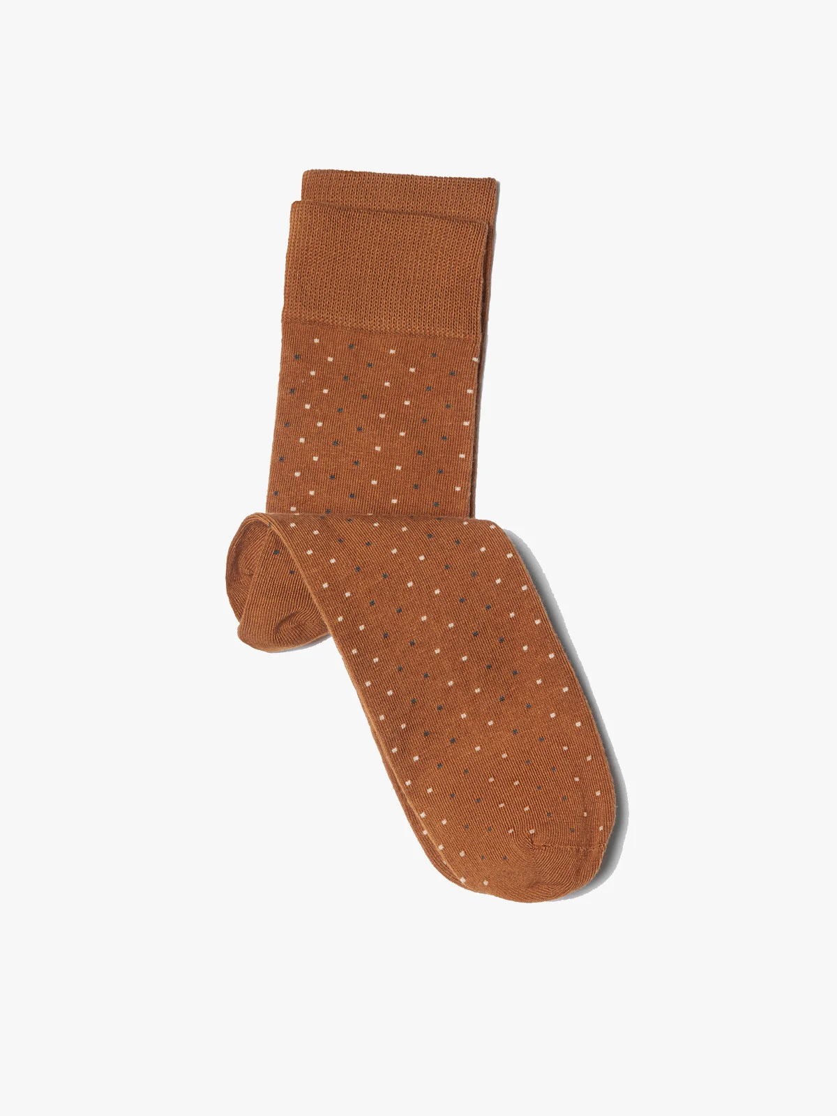 Rude skarpety męskie w kropki