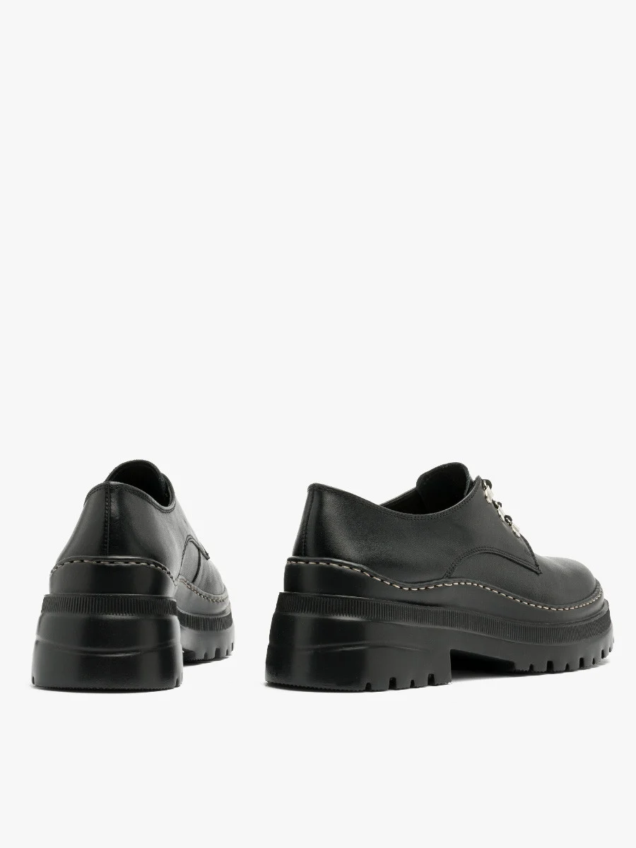 CZARNE PÓŁBUTY DAMSKIE