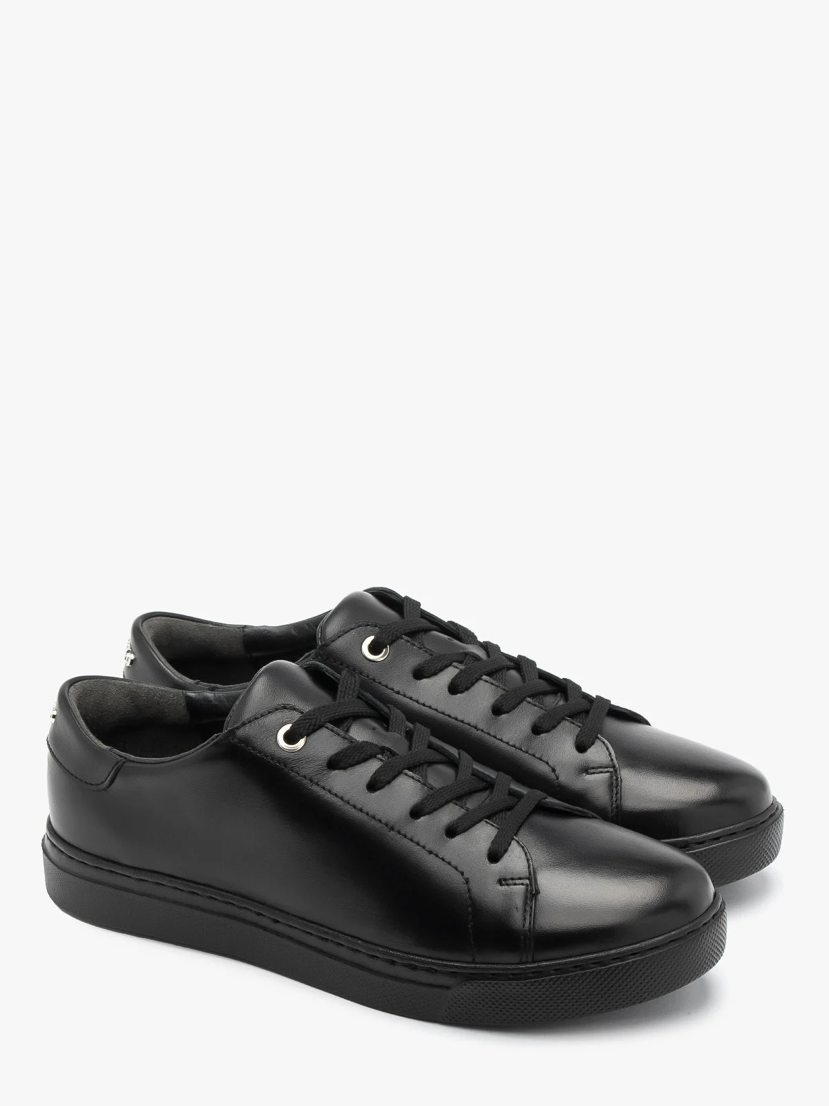 Sportowe półbuty damskie w czarnym kolorze