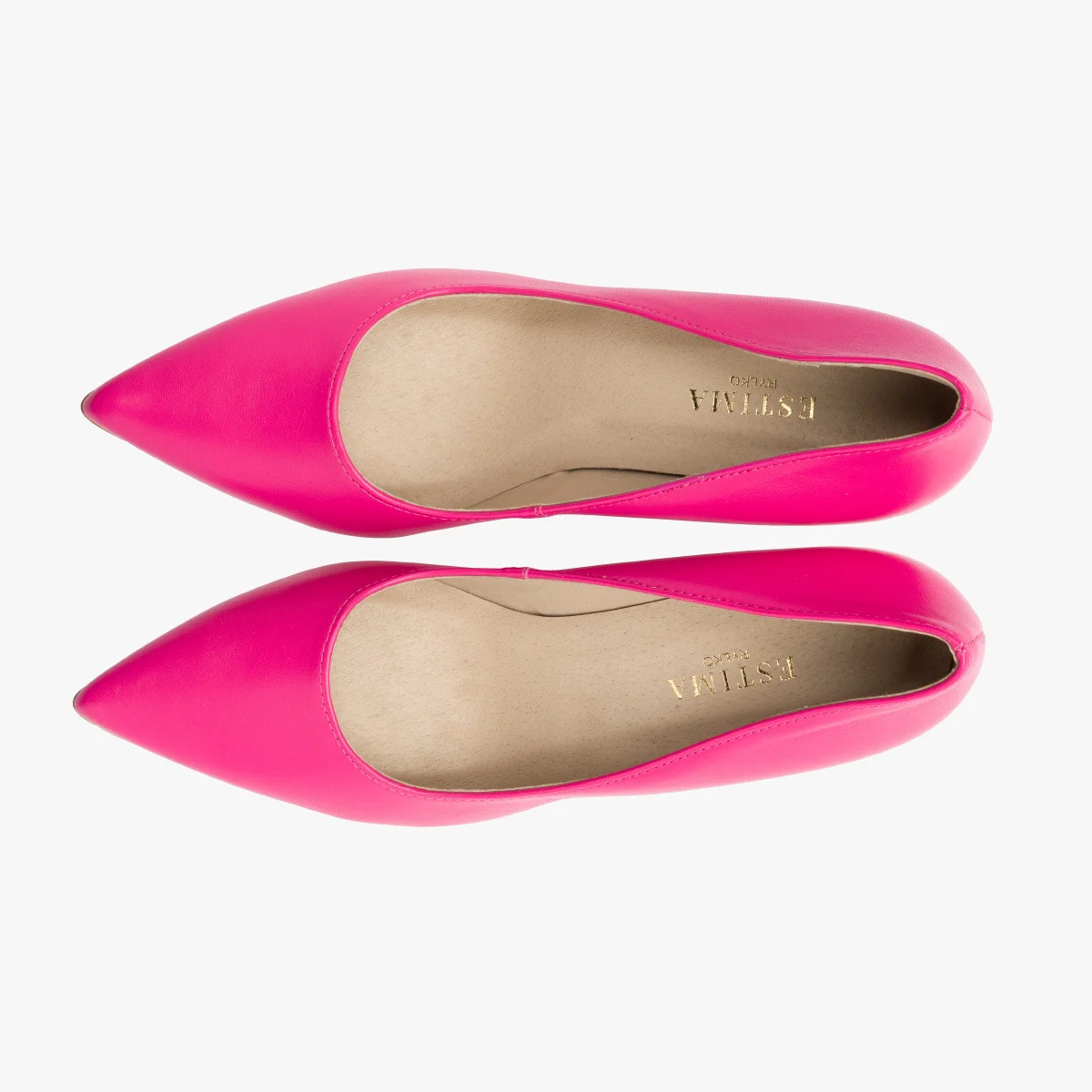 Czółenka na szpilce w kolorze fuksji