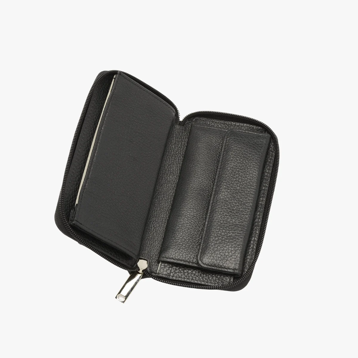 Czarny portfel damski