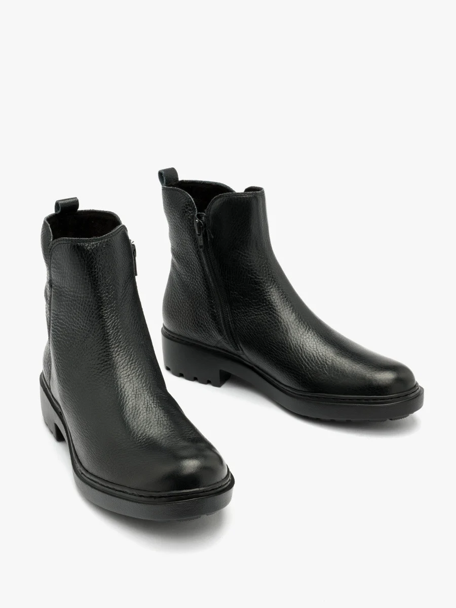 Czarne botki damskie