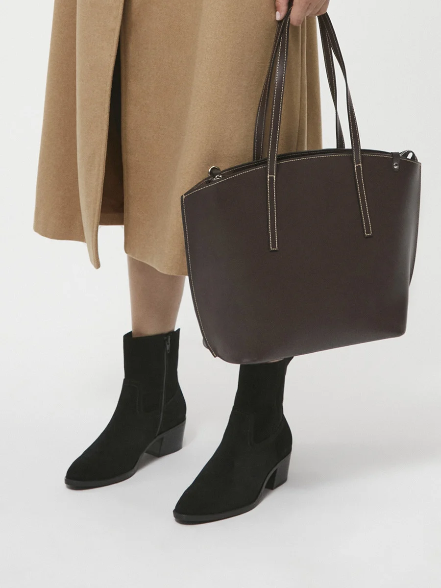 Botki na niskim obcasie