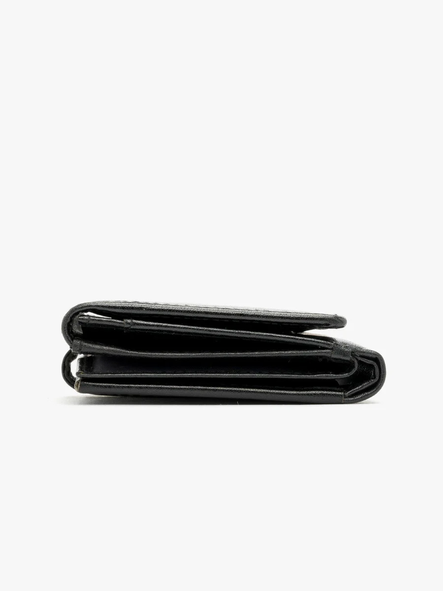 Czarny portfel damski