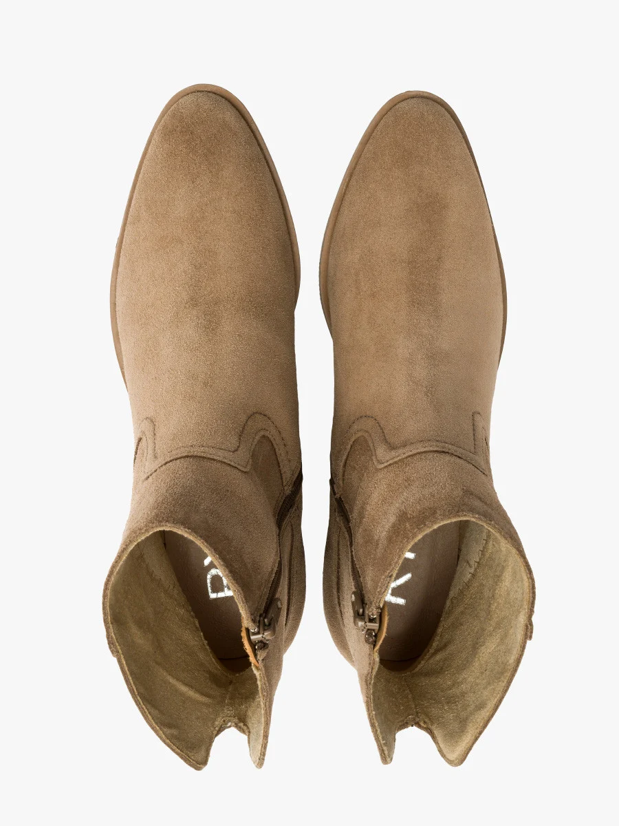 Botki na niskim obcasie