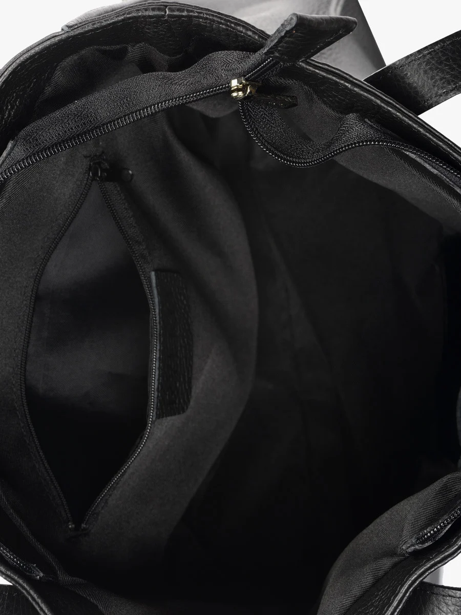 Duża czarna torebka