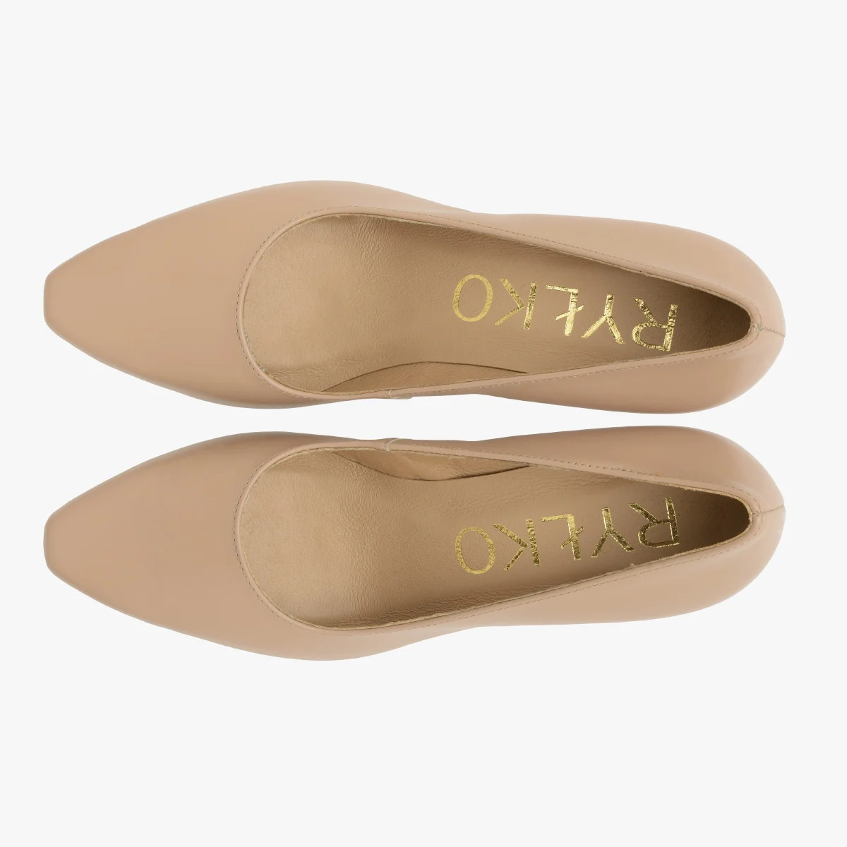 Beżowe czółenka na szpilce