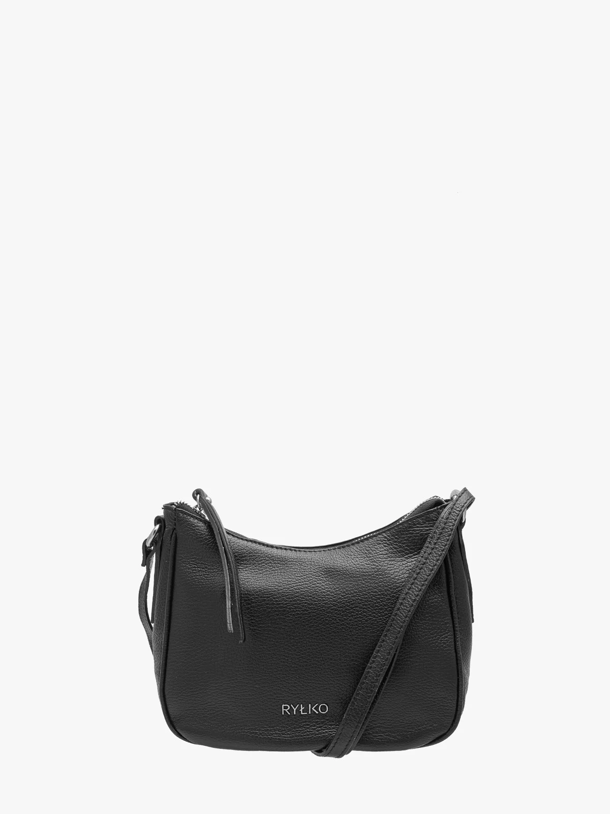 Czarna torebka listonoszka