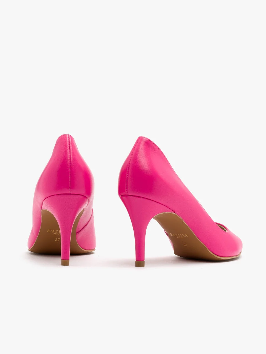 Czółenka na szpilce w kolorze fuksji