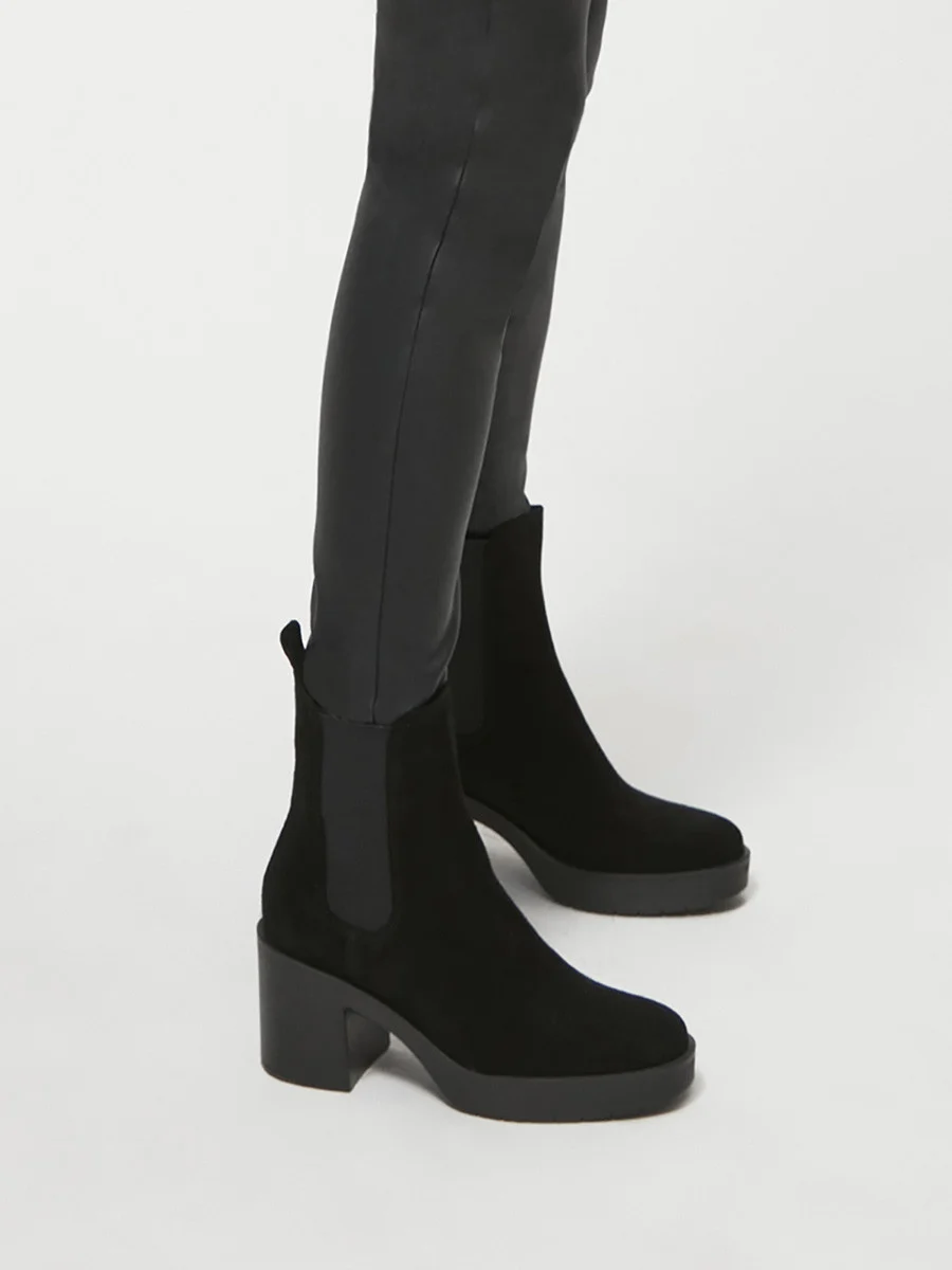 Czarne sztyblety damskie